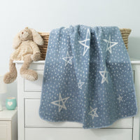 Thumbnail for Cotton Suede Baby Blanket - Meteor Shower (overcast sky)