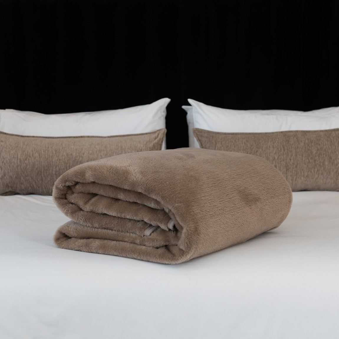 Hotel Collection Bed Blanket - Cobblestone