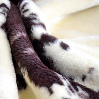 Thumbnail for Belfiore Finesse Nguni Furpile Blanket (Brown)